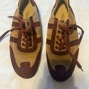 Dolce Gabbana Women Brown Sneakers Size EU 36